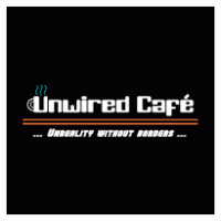 Unwired Cafe logo vector logo