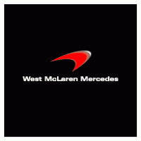 West McLaren Mercedes logo vector logo