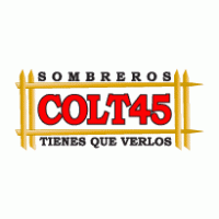 Sombreros COLT 45 logo vector logo