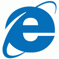 internet explorer logo vector logo