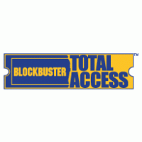 Blockbuster Total Access logo vector logo