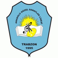 TRABZON ANADOLU GÜZEL SANATLAR LİSESİ logo vector logo
