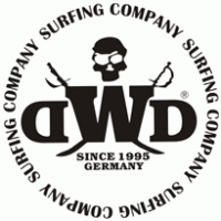 dwb surf shop logo vector logo