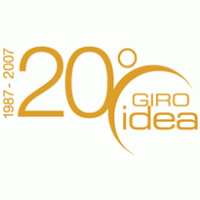 giroidea ventesimo logo vector logo