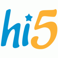 hi5 logo vector logo