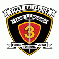 1st Battalion 3rd Marine Regiment USMC logo vector logo