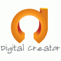 Digital Creator logo vector logo