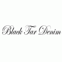 Black Tar Denim logo vector logo