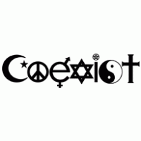 coexist logo vector logo
