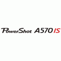 Powershot A570 IS logo vector logo