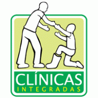 clinicas integradas logo vector logo