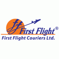 First Flight Couriers Ltd India logo vector logo