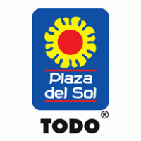 Plaza del Sol logo vector logo