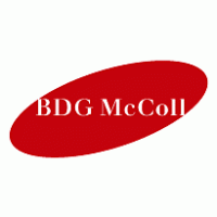 BDG McColl logo vector logo