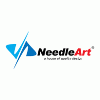 NeedleArt logo vector logo
