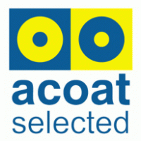 acoat selected logo vector logo