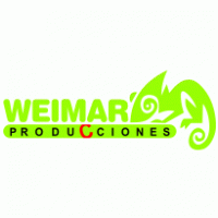 weimar producciones logo vector logo