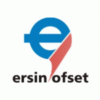 Ersin Ofset logo vector logo