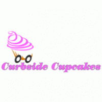 Curbside Cupcakes logo vector logo