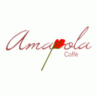 Amapola Caffè logo vector logo