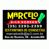 marcelo silk screen logo vector logo