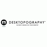 Desktopography logo vector logo