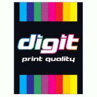 DIGIT Print Quality logo vector logo