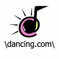 Dancing.com logo vector logo