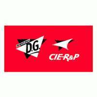 Cie and rock and pop producciones logo vector logo