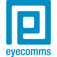 eyecomms logo vector logo