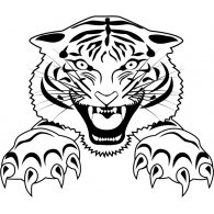 Vinoth Tiger logo vector logo