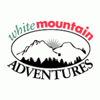 White Mountain Adventures logo vector logo