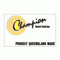Champion Underlay logo vector logo