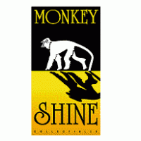 Monkey Shine logo vector logo