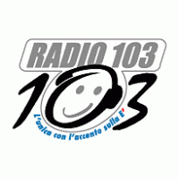 Radio 103 Liguria logo vector logo