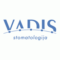 Vadis stomatologija logo vector logo