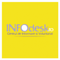 INFOdesk logo vector logo