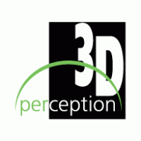 3D perception logo vector logo