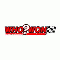 Who Won? Racing logo vector logo