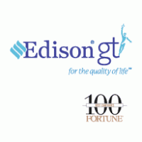 An Edison Electric Company logo vector logo