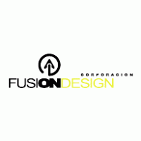 fusion design logo vector logo
