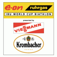 e-on Ruhrgas IBU Biathlon Worldcup logo vector logo
