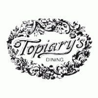 Topiary’s Dining logo vector logo