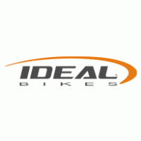Ideal bikes logo vector logo