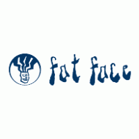 Fat Face logo vector logo