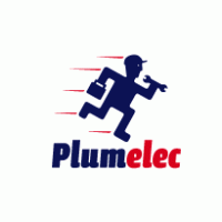 Plumelec logo vector logo