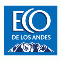 Eco de los andes logo vector logo