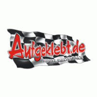 Aufgeklebt.de logo vector logo