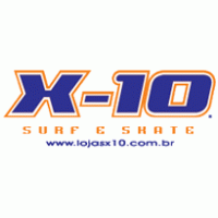X10 logo vector logo