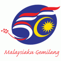 Logo Perayaan Hari Kemerdekaan Ke-50